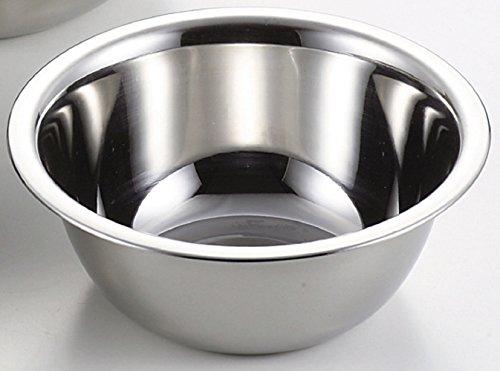 Pearl Metal Stainless Steel Bowls, 3-Piece Set, 16, 18, and 22cm, LaLa Shine, H-5371