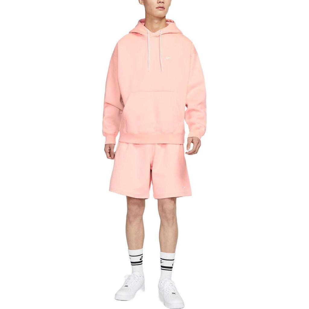 Nike Толстовки Мужские Розовые С Капюшоном Утепленные Обычные DA0316-697