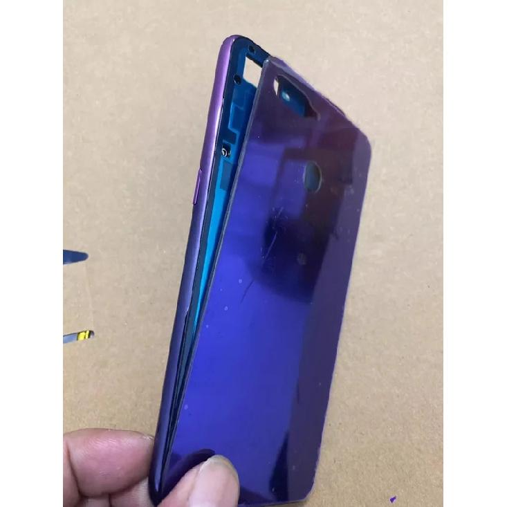 LCD Faceplate Frame Middle Bezel For Oppo F9 F9 Pro A7X Battery Cover Back Rear Housing Middle Frame Side Key Button
