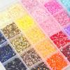 DIY Decoration Resin Rhinestone Kit Sparkling Nail Art Rhinestones  for Nail Art Crafting