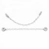 1pc/bag High Color Set Crystal And Bead Safety Chain DIY Bracelet Earrings Jewelry Accessories