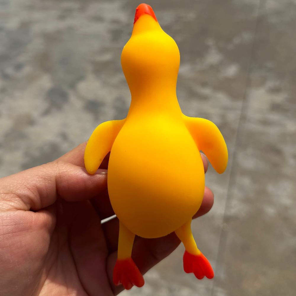 Мягкая утка Squishy Игрушка для снятия стресса Милое животное Растягивающаяся Антистресс Сжимаемая Вентиляционная Разгрузка Подарок для Взрослых Детей