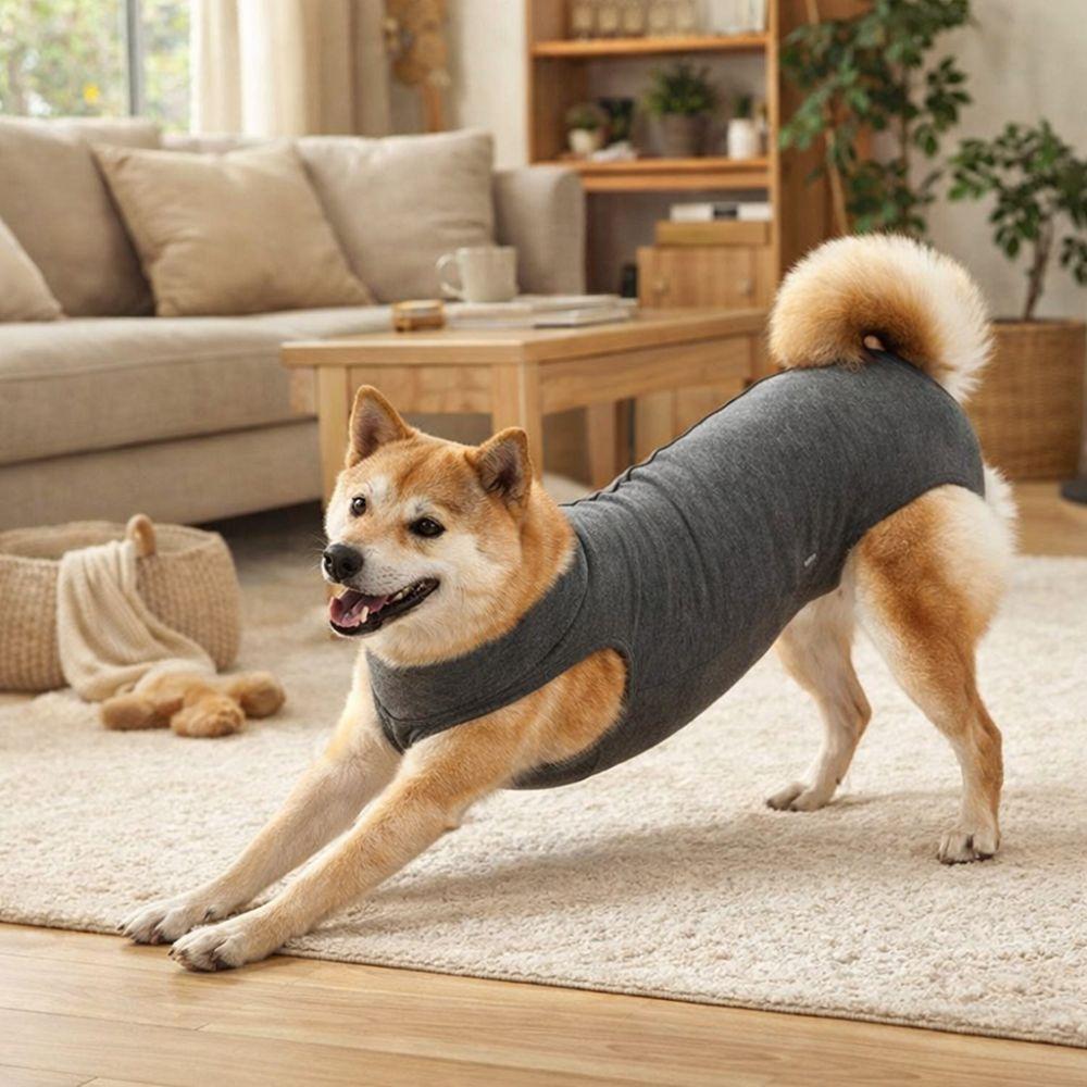 Comfortable Dog Sterilization Suit Elastic Cat Jumpsuit Cat Weaning Suit Travel Use