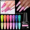 Mtssii Neon Reflective Glitter Gel Nail Polish Fluorescence Orange Blue Green Semi Permanent Soak Off UV LED Nail Gel Art