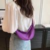 Dumpling-shaped Crossbody Bags for Women Korean-style Small Crossbody Bags Large-capacity Versatile Small Cloth Bags
