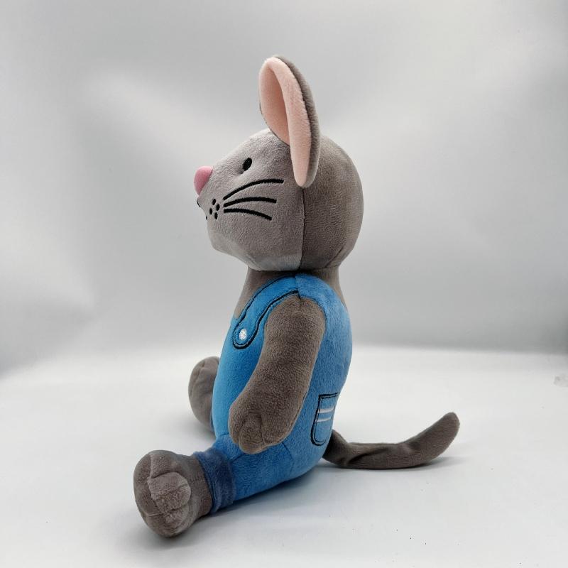 Anime If You Give A Mouse A Cookie Plush Toys Cartoon Pig Mouse Educational Stuffed Doll Plushie Animals Birthday Christmas Gift
