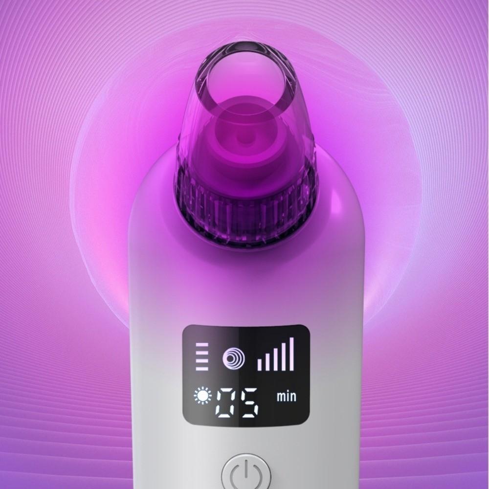Electric Pore Vacuum Cleaner USB Rechargeable Face Nose Cleaner Blackhead Remover Salon Home Spa