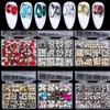 Pointed Bottom Drill Heterosexual Mixed Diamond Nail Art Jewelry Mixed Style Mixed Round Glass Diamond Rhinestone Nail Decoration