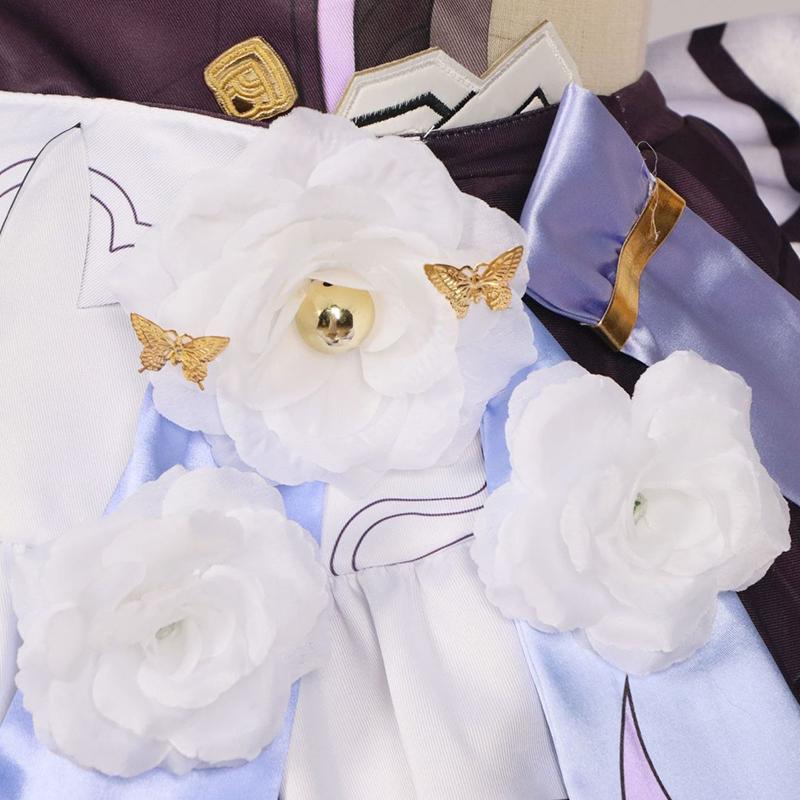 Костюм горничной Ysir Elysia Honkai Impact 3, набор игровых костюмов для косплея на Хэллоуин