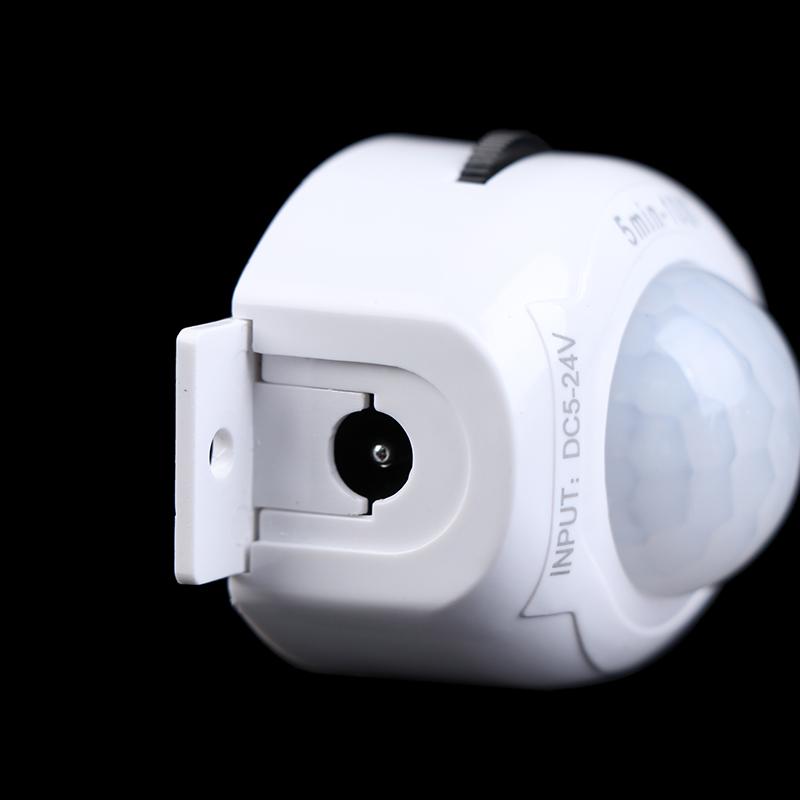 Датчик движения постоянного тока 5 В 12 В, переключатель света, детектор движения, активированный таймер, автоматический