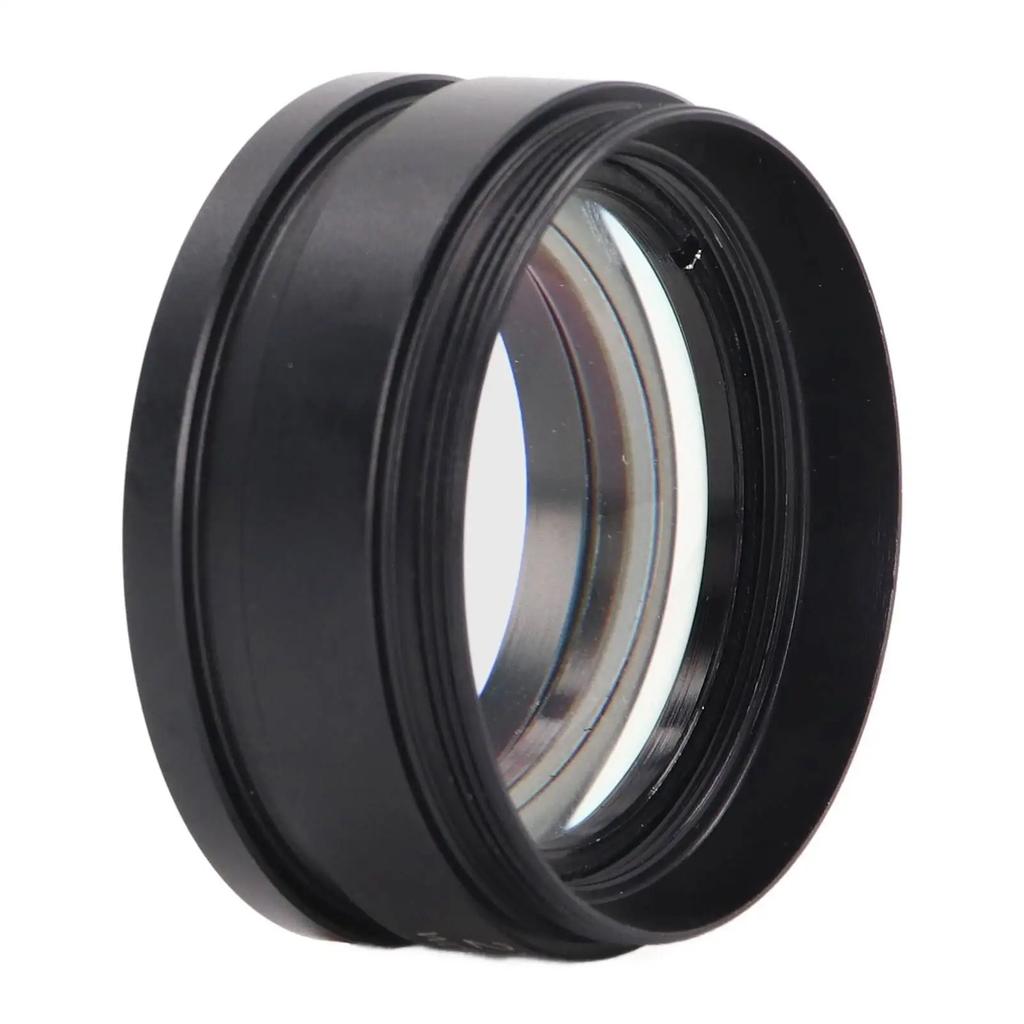 Auxiliary Objective Lens Standard Design Easy Installation 2X Magnification Aluminium Alloy Microscope Lens for Replacement