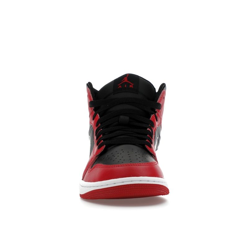 Air Jordan 1 Mid Gym красные черные белые мужские кроссовки DQ8426-061