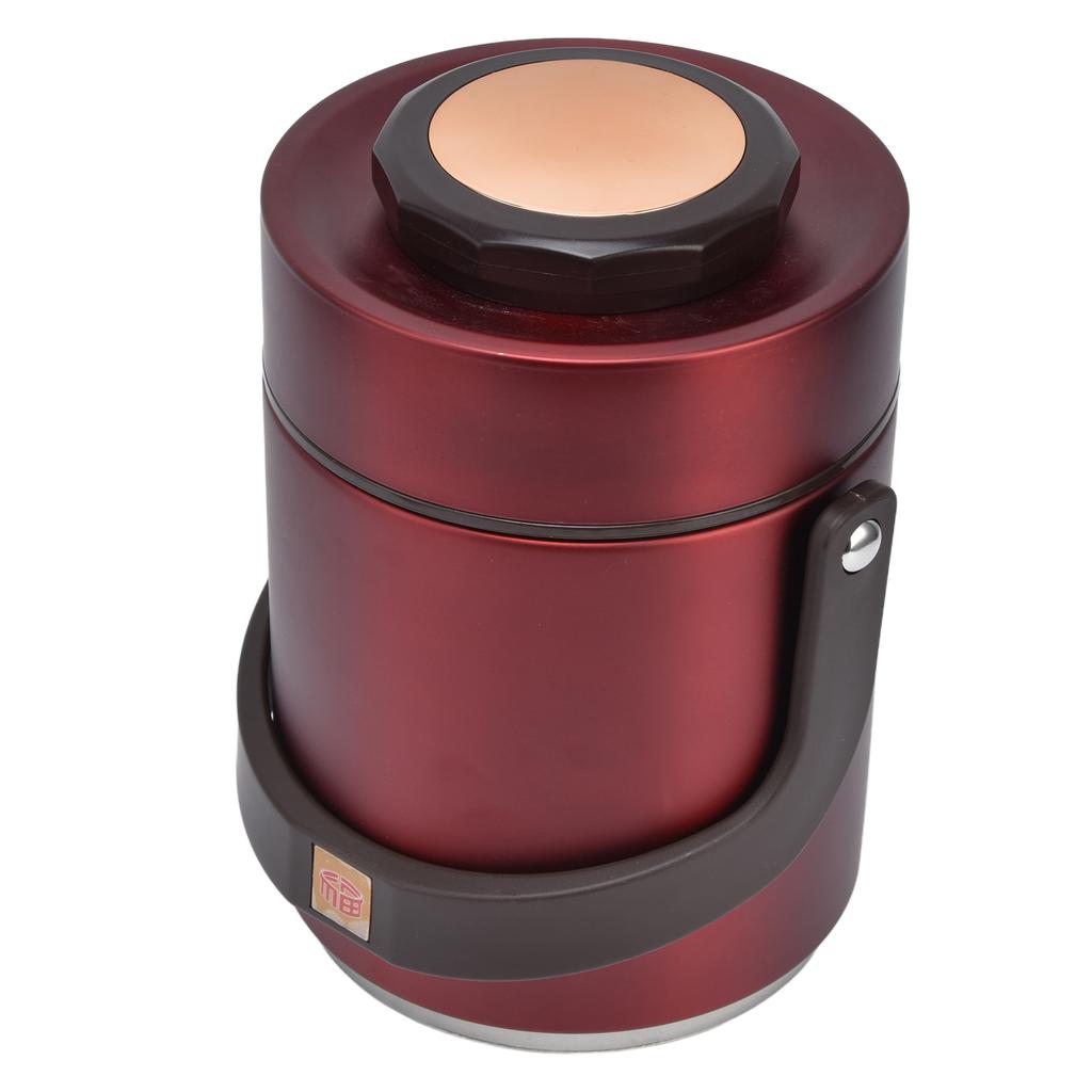 Изолированный ланч-бокс большой вместимости 1,5 л из нержавеющей стали, портативный, с вакуумной термоизоляцией, для взрослых и студентов