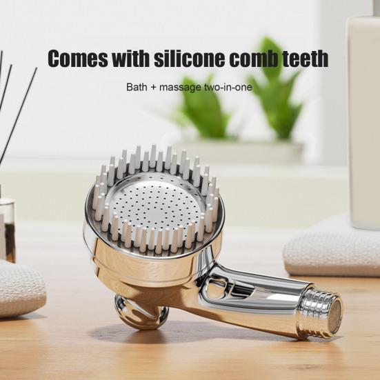 Насадка для душа для собаки, ручной распылитель высокого давления с массажной щеткой, принадлежности для душа для питомцев для купания собаки