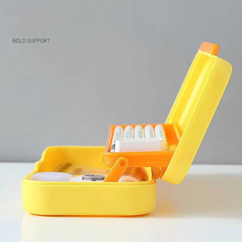 Популярная, простая модная двухслойная коробка для канцелярских принадлежностей, многофункциональная большая вместительная студенческая офисная коробка