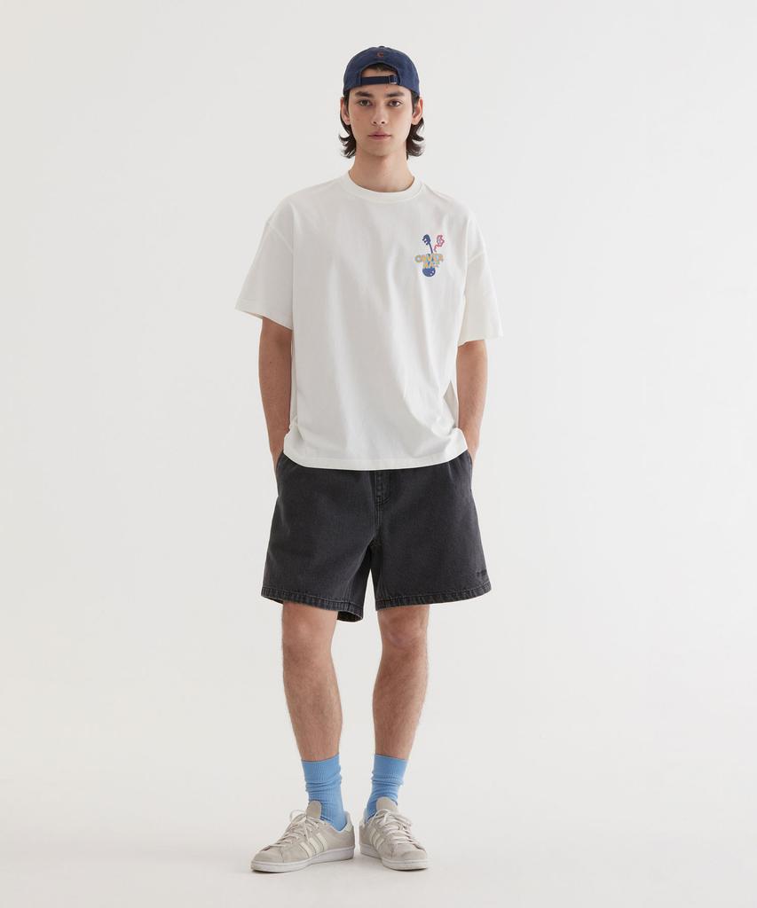 COVERNAT Band Play Graphic T-Shirt White