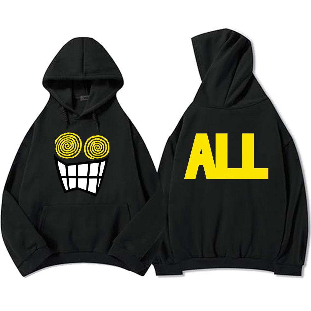 Men Women Hoodies All Band Rock Music Sweatshirts Funny Cartoon Graphic Pullovers Hooded Long Sleeve Unisex Sudaderas