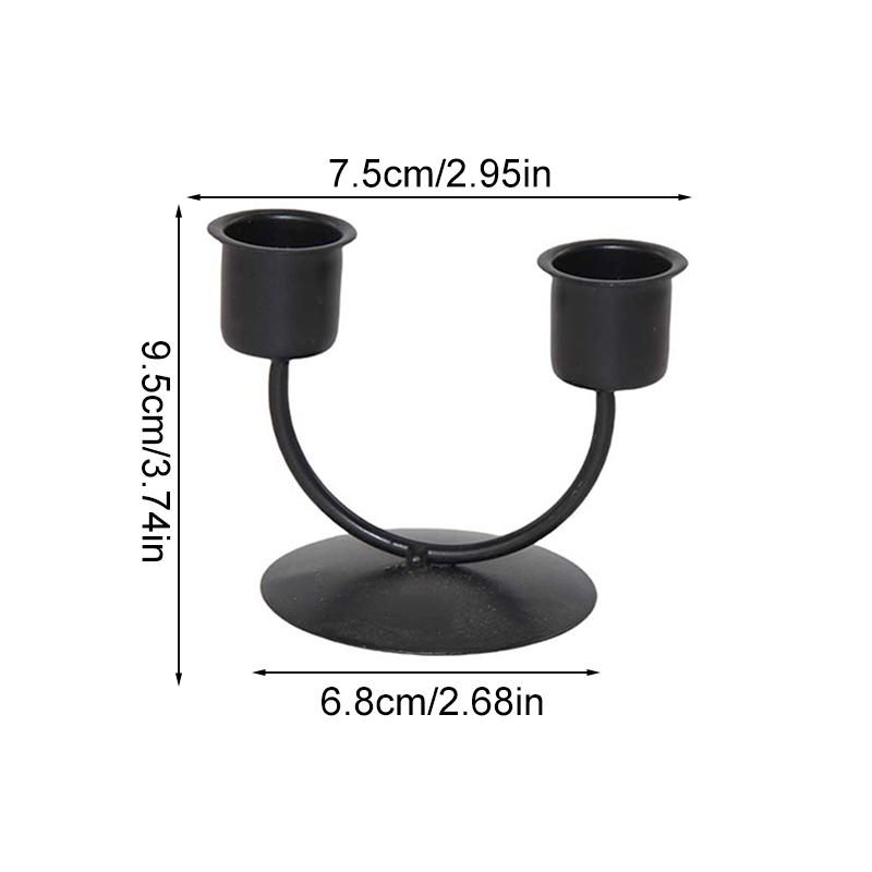 1 шт. подсвечник украшение праздничные принадлежности Y-образные свадебные украшения U-образные праздничные подарки металлический подсвечник украшения для дома