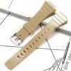 Смоляной ремешок для часов Casio W-215H W215H W-217H F105W F108WH Запасной ремешок 18 мм Водонепроницаемый Спортивные аксессуары для часов
