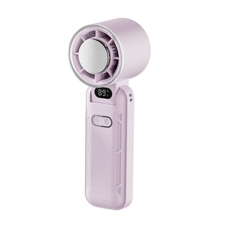 2025 High-Speed Portable USB Folding Fan: 100-Speed Handheld Mini Cooler