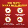 Dabur Chyawanprash - 2kg | 3X Immunity Action | With 40+ Ayurvedic Herbs | Helps Build Strength & Stamina | Builds Overall Health