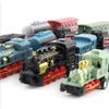 Gift Toys Vehicles Non Remote Control Pull Back Car Train Model Toy Retro Steam Train Train Toys