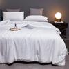 Donald Home Natural Sateen Jacquard Silk Blend Duvet
