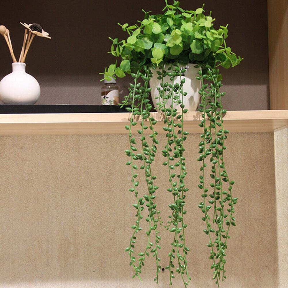Hanging Plant Lover Tears Faux Succulent Plant Artificial Flower Decoration Artificial Succulents