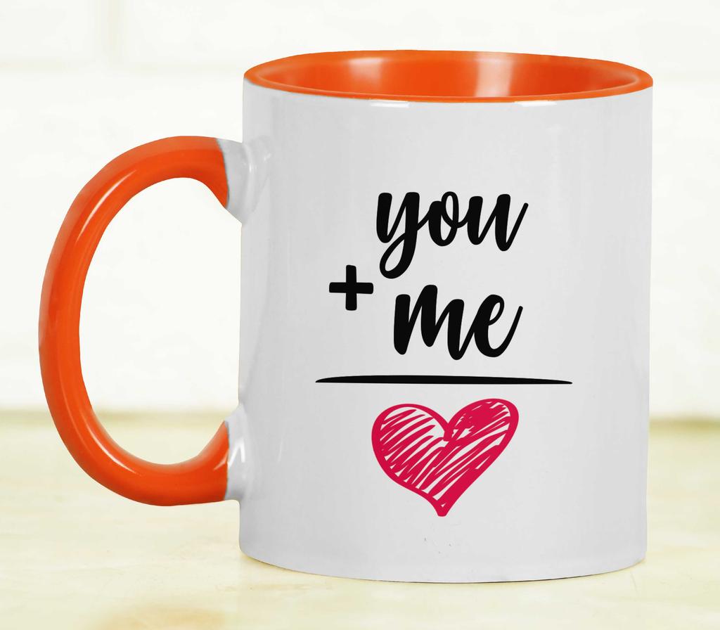 Inkdotpot 11 унций керамические кофейные кружки You Me Love кофейные кружки отлично подходят для жениха и невесты, подарка на помолвку, холостяка и девичника