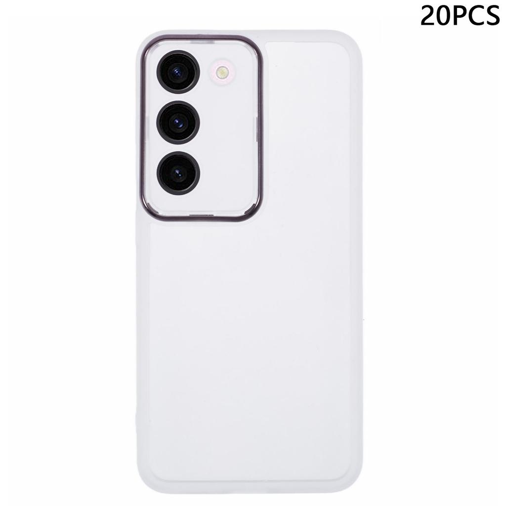 Bulk Purchasing 20Pcs For Samsung Galaxy S23+ Case Electroplated Camera Frame TPU Phone Cover Precise Cutouts