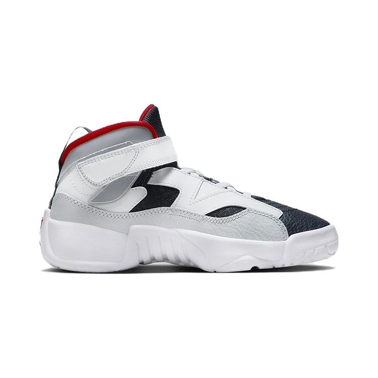 Air Jordan Jumpman Two Trey PS White Midnight Navy Детские кроссовки Университет-красный Pure-Platinum DQ8432-101