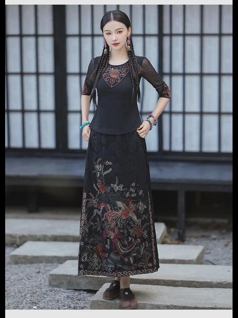 2025 Весна/Лето Женская куртка-жилет в стиле ретро с вышитыми пуговицами в китайском стиле