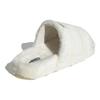 Adidas Originals Adilette Outdoor One-Piece Comfortable Versatile Casual Rubber Sole Massage Slide Sandals Women Sandals White IF3965