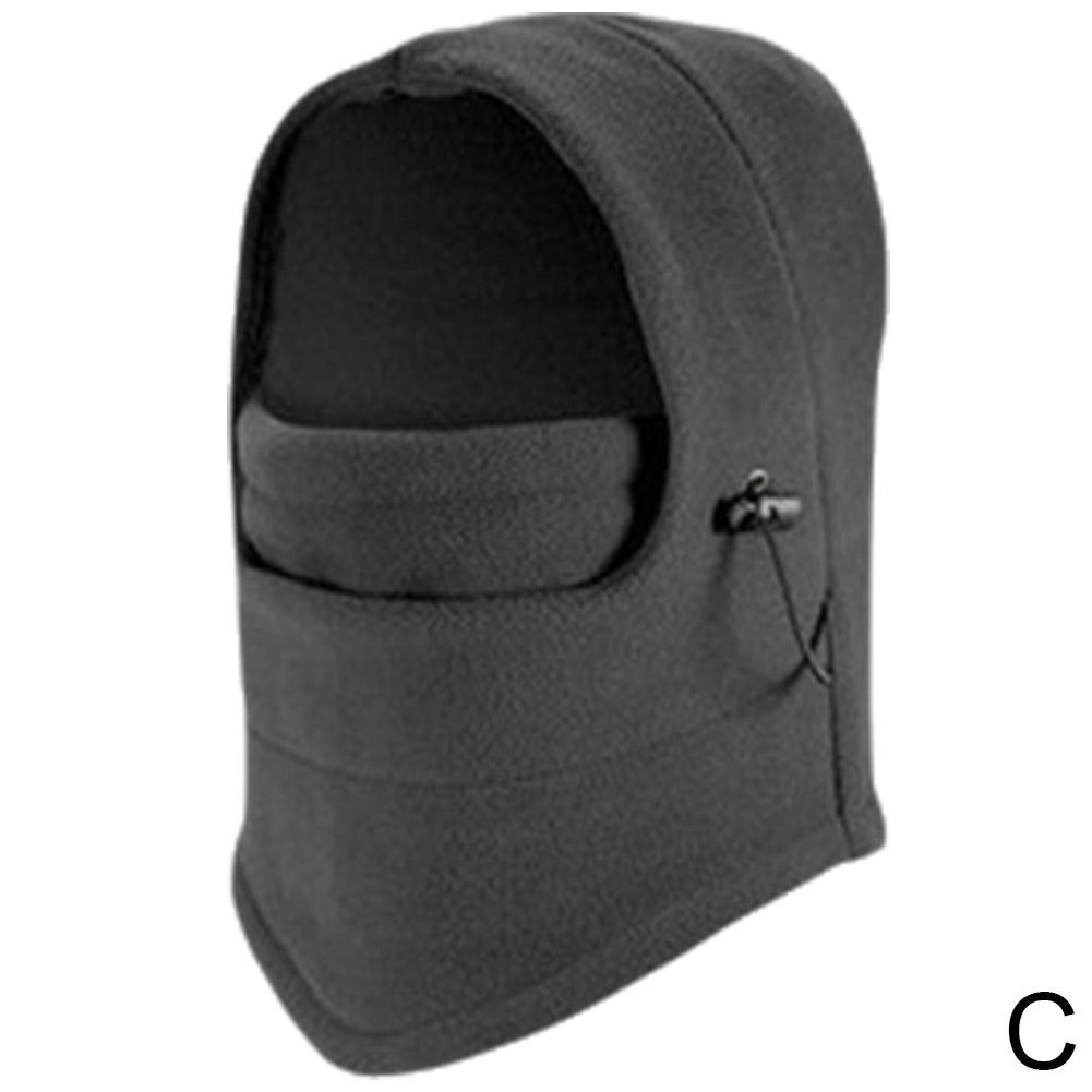 Зимняя ветрозащитная маска для велоспорта, модная теплая мужская и женская шапка из полар-флиса для активного отдыха, мотоциклетная маска для лица, шарфы-шапки для пеших прогулок