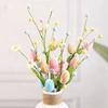 50 см Ветка дерева с пасхальными яйцами Искусственная ветка с пасхальными яйцами Черенки для домашнего декора