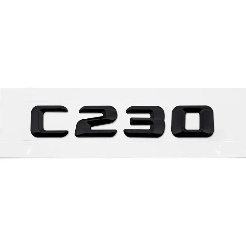 3D Наклейки с буквами на заднюю часть автомобиля Эмблема для Mercedes Benz C Class C32 C36 C43 C55 C63 C180 C200 C220 C230 Авто Задний Багажник