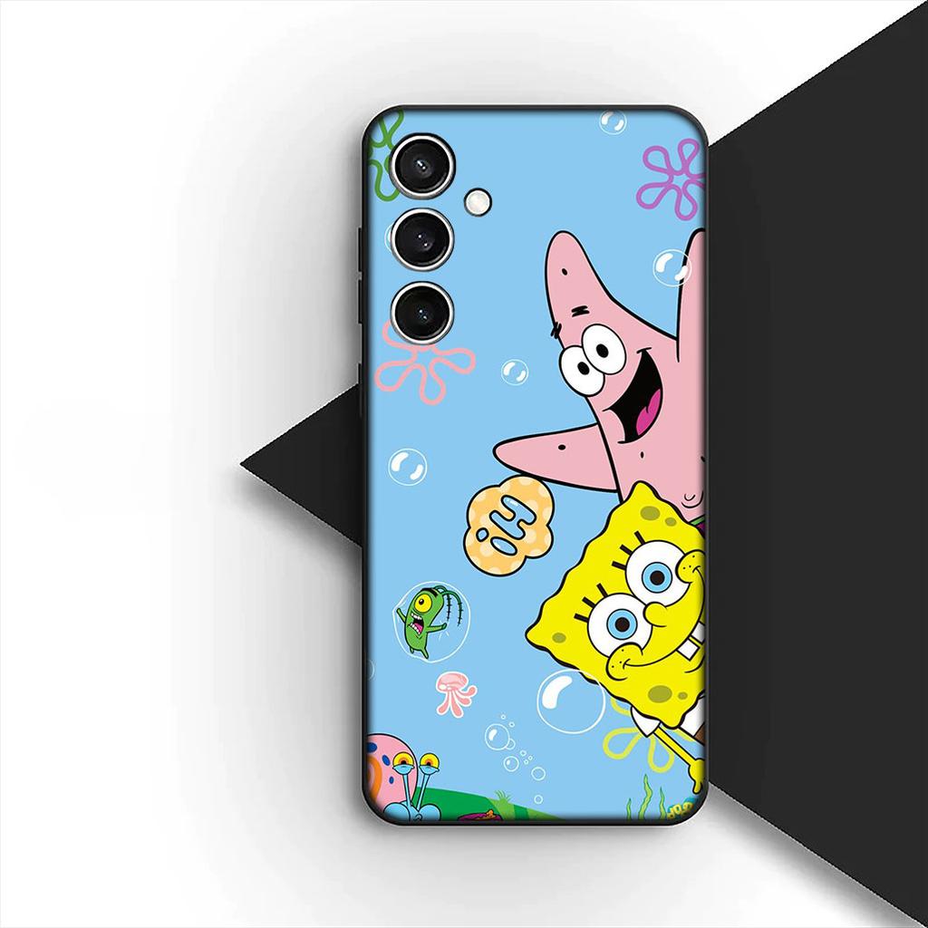 Cover for Samsung Galaxy S20 S22 S21 FE Ultra Plus A07 A17 A15 A16 A25 A57 A37 Phone Case S-SpongeBobs-Cute S-SquarePants-Poster