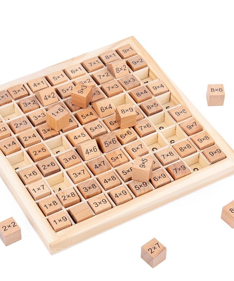 Монтессори развивающие математические игрушки для детей Детские игрушки Таблица умножения Математика Арифметика Обучающие пособия Рождественские подарки