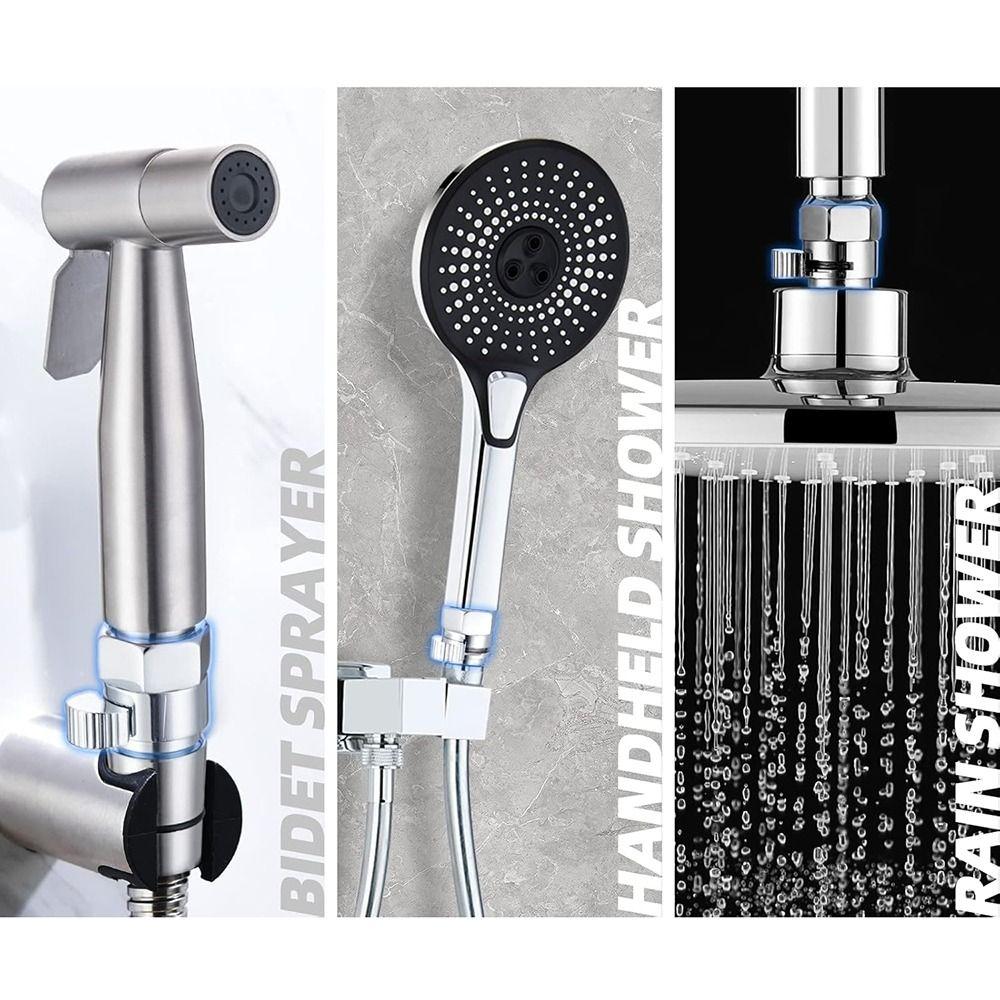 Женский Мужской Душевой Переключатель Латунные Клапаны Регулировки Потока Воды Биде Спрей
