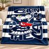 Geelong Cat blanket Flannel Blanket Soft Cozy Plush Throw for Sofa Bed Lightweight Home Decoration Outdoor camping