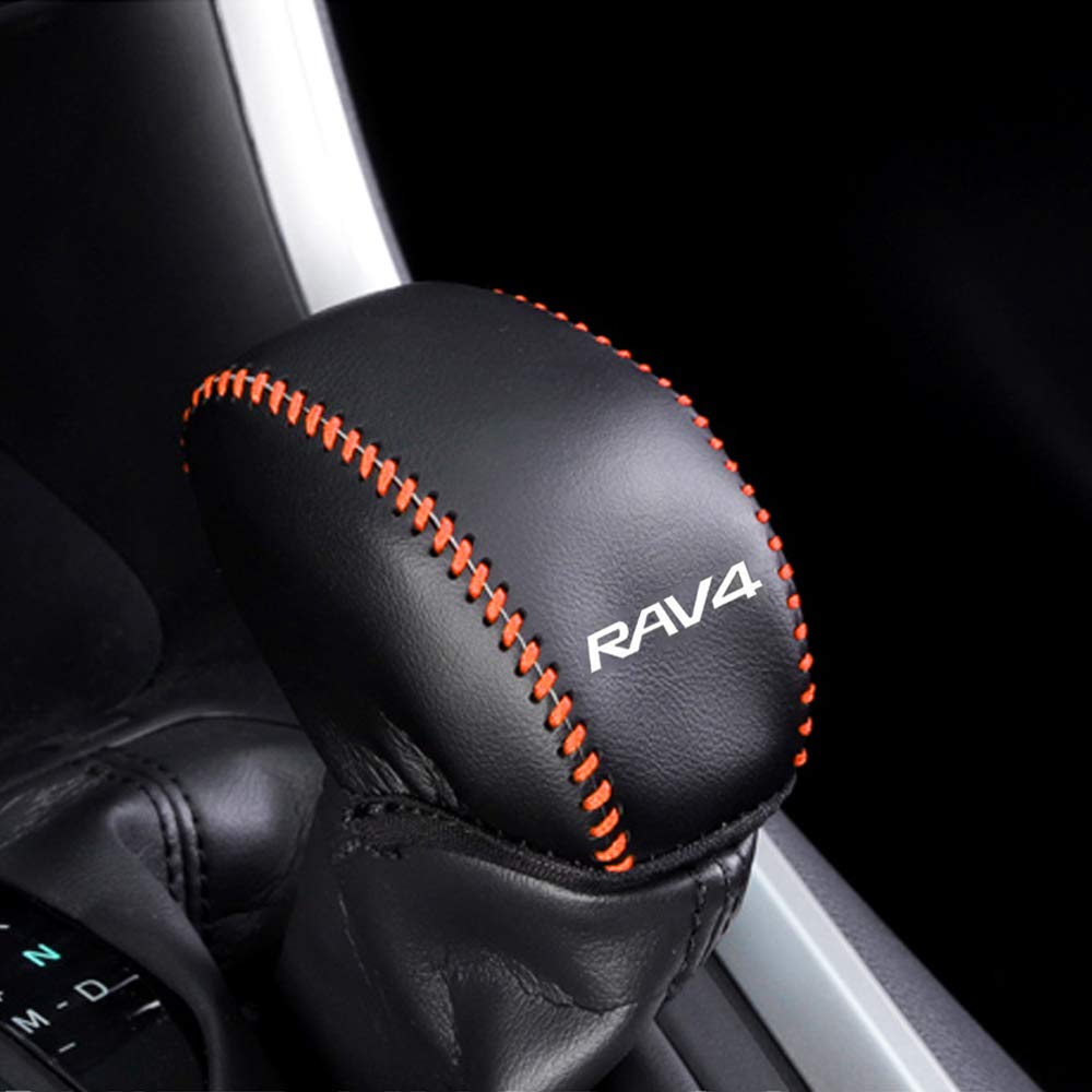 Boyous Toyota Новый RAV4 RAV4 PHV Серия XA50 Ручка переключения передач Рукоятка переключения Кожаный салон Эмблема RAV4 Устойчивая к пятнам и царапинам & Чехол, Чехол, Чехол,