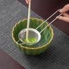 6Pcs/Set Ceramic Japanese Matcha Set Reusable Bamboo Matcha Whisk Scoop and Holder Matcha Bowl Home Tea-making Accessories New