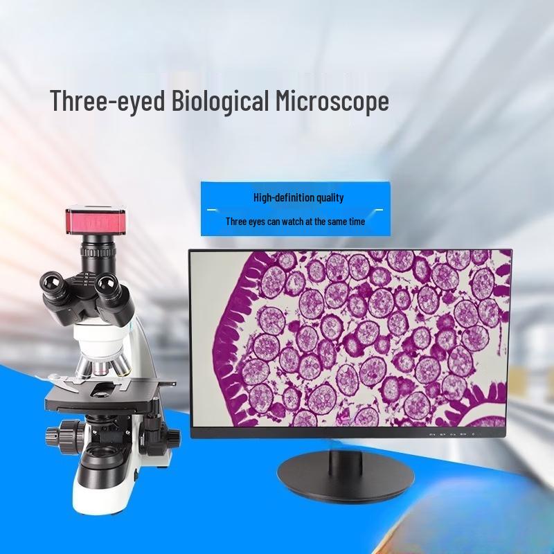 Miling ZZX-2108TW Trinocular Biological Microscope