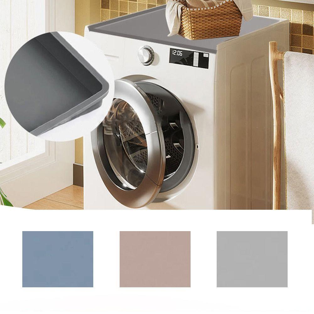 Быстросохнущий чехол для стиральной машины, противоскользящий, для микроволновой печи, моющийся коврик для ванной, стол