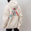 Nike ACG Series Письмо с принтом Свободная толстовка с капюшоном Мужские топы Песочно-белый FD6548-126