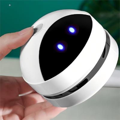 Пылесос для стола с щеткой для очистки, зарядка через USB для домашнего офиса, подметальная машина для стола, очиститель для рабочего стола, мини-пылесос
