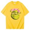 Shrek T Shirt Women Korean Clothes Graphic Vintage Psychedelic T Shirt Classic University Women Psychedelic Vintage Graphic