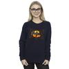 DC Comics Womens/Ladies The Flash Batman Red Splatter Sweatshirt