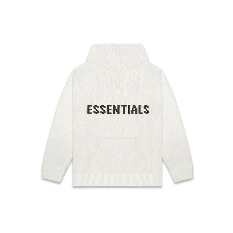 Fear Of God Essentials Knit Hoodie FW20 FOG-FW20-334