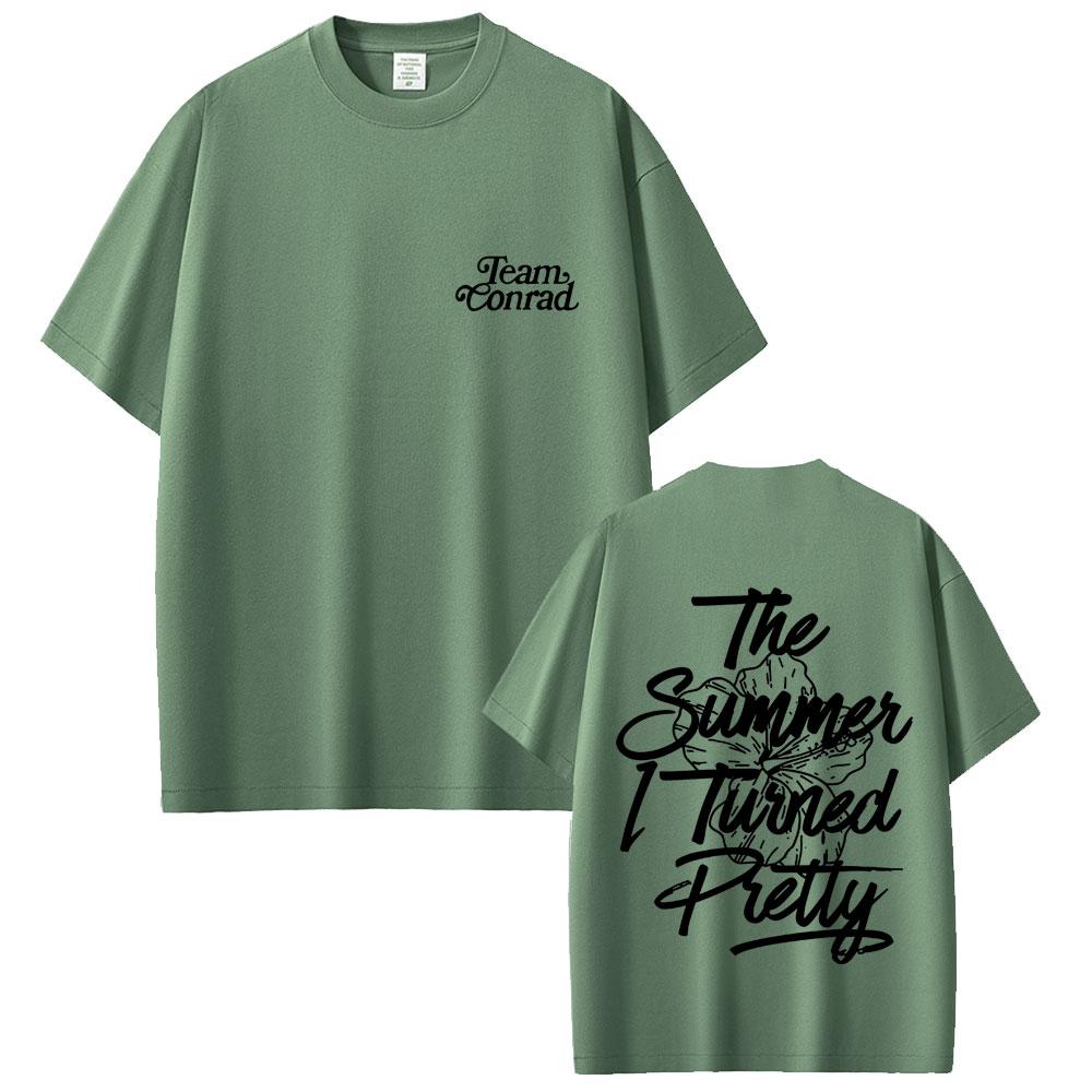TV Play The Summer I Turned Pretty Team Conrad Graphic T Shirts Unisex Women Fashion Trend T Shirt Casual Cotton Vintage Tshirts